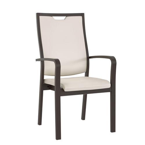 Chaise visiteur contemporaine - SONATO 8534/AB - Brunner GmbH - d'intérieur / en tissu / en contreplaqué moulé
