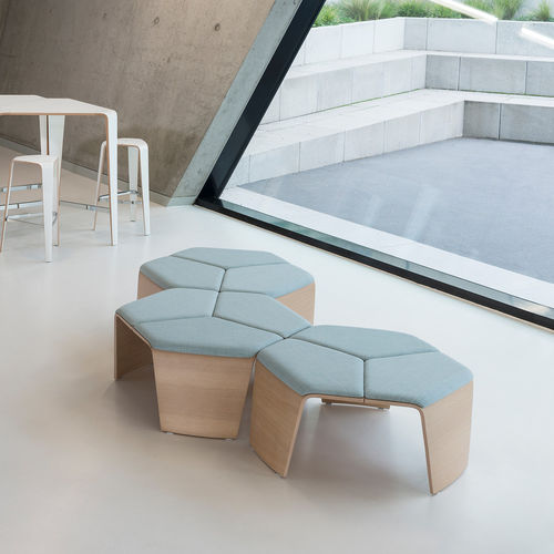 Banquette modulable - HOC 9146 - Brunner GmbH - contemporaine / en tissu / en cuir