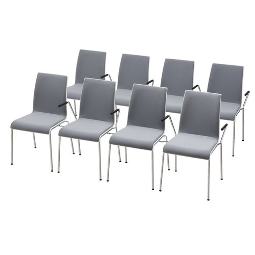 Chaise de restaurant contemporaine - PRIME 1090 - Brunner GmbH - d'intérieur / en tissu / en bois