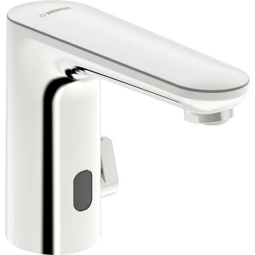 Mitigeur de vasque - HANSAELECTRA - HANSA - à poser / électronique / en métal chromé