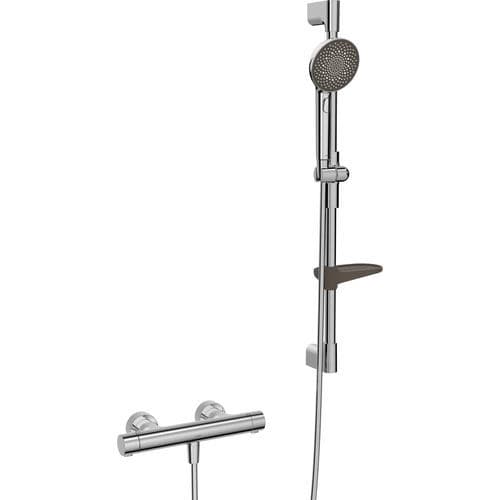 Mélangeur pour douche - HANSAPRISMA - HANSA - mural / thermostatique / en métal