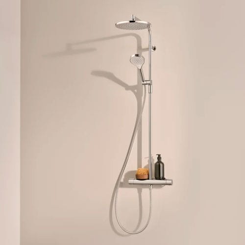 Set de douche mural - HANSAVIVA - HANSA - contemporain / avec douche à main / thermostatique