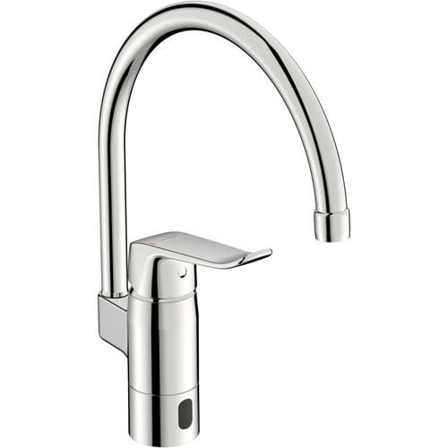 Mitigeur à poser - HANSACARE HYBRID - HANSA - électronique / en métal / de cuisine