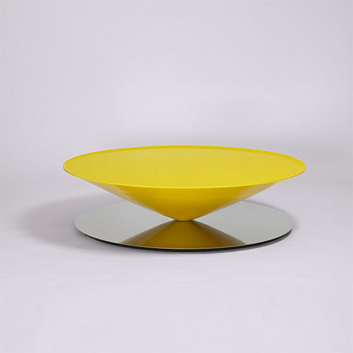 Table basse design original - FLOAT - LA CHANCE - en acier / en aluminium / en acier inoxydable