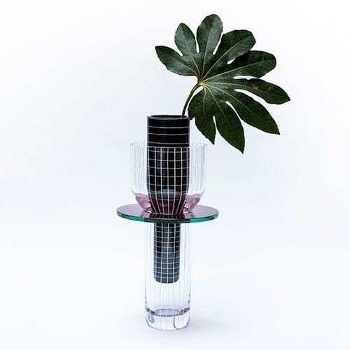 Vase contemporain - TOY - LA CHANCE - en verre soufflé