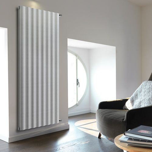Radiateur électrique - ONDE - K8 Radiatori - contemporain / en métal / blanc