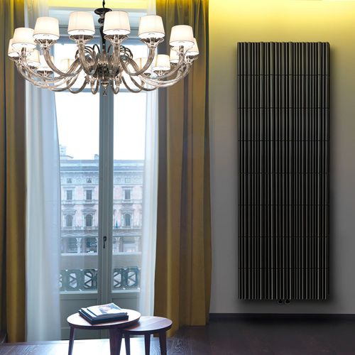 Radiateur électrique - BAMBOO EVOLUTION - K8 Radiatori - contemporain / en métal / gris