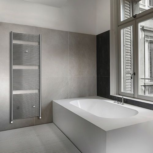 Radiateur électrique - LIEVE - K8 Radiatori - contemporain / en métal / gris