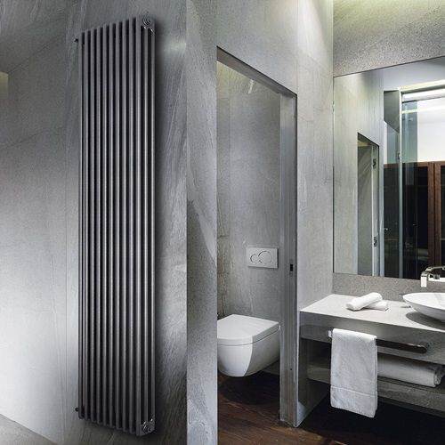 Radiateur électrique - RMX - K8 Radiatori - contemporain / en métal / gris