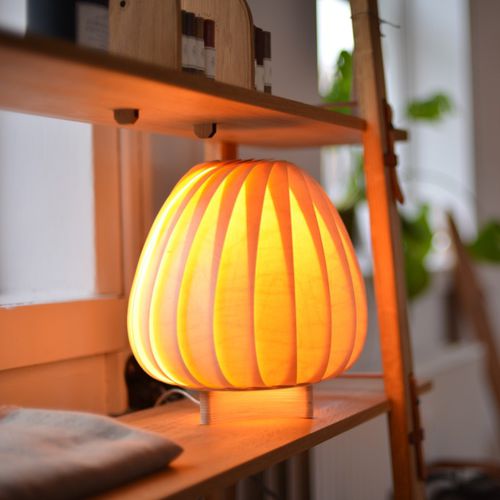Lampe de table - TR12 - Tom Rossau - en bouleau / en plastique / contemporaine