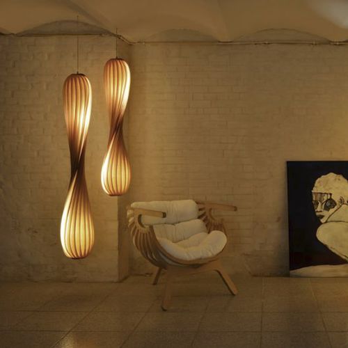 Suspension - TR7 - Tom Rossau - en bouleau / en plastique / contemporaine