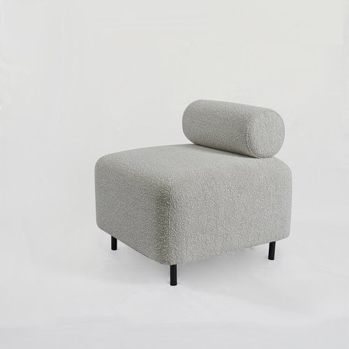 Chauffeuse design - BOVARI - LELIÈVRE - ENO STUDIO - en tissu / en velours / en bois