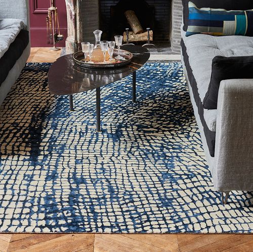 Tapis contemporain - HERO - TOULEMONDE BOCHART - à motif peau de bête / en laine / en coton