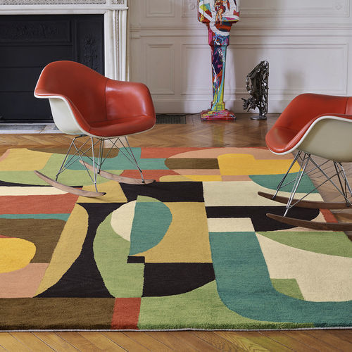 Tapis contemporain - Jazzy  - TOULEMONDE BOCHART - à motif / en laine / rectangulaire