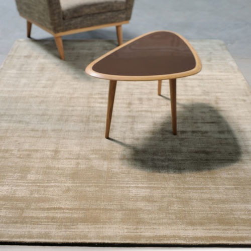 Tapis contemporain - ECHO - TOULEMONDE BOCHART - uni / en soie végétale / en tencel®
