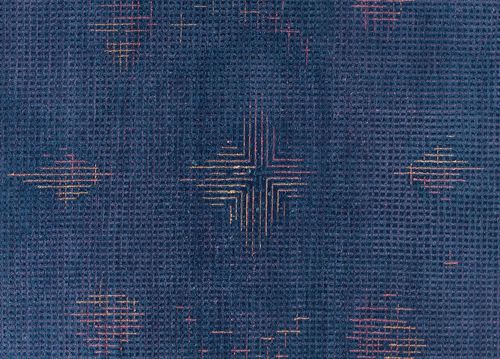 Tapis contemporain - METEO : TUMULTE  - Golran - à rayures / en laine / en soie