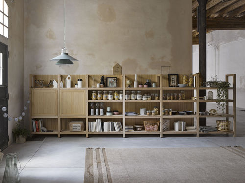 Étagère contemporaine - Libreria Display  - DIBIESSE - en bois / pour cuisine / avec rangement