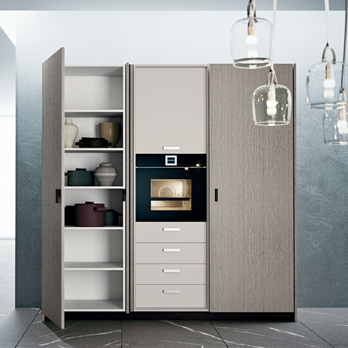 Armoire de rangement pour cuisine contemporain - FOLD AWAY DOORS - DIBIESSE - en bois