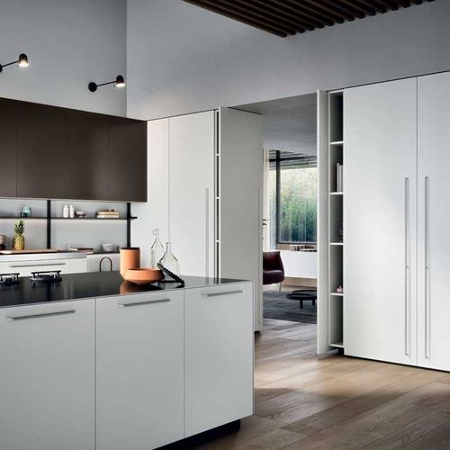 Porte d'intérieur - VA E VIENI - DIBIESSE - en bois / pliante / contemporaine