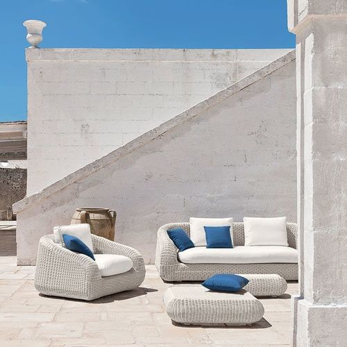 Coussin extérieur - Design - Ethimo - carré / uni / résidentiel