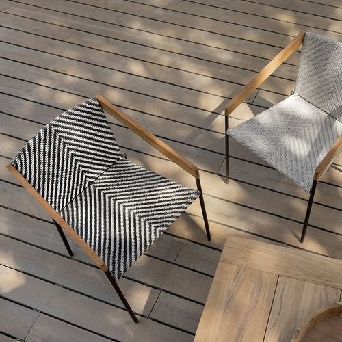Chaise de salle à manger contemporaine - Allaperto  - Ethimo - d'extérieur / d'intérieur / en teck
