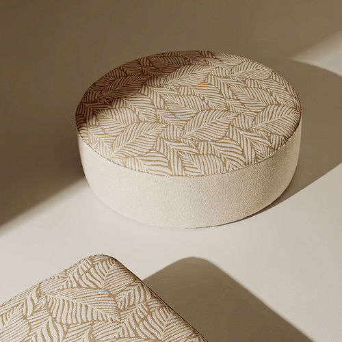 Ottoman contemporain - Isola - Ethimo - en tissu / en polypropylène / carré