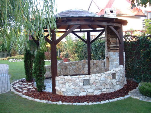Pergola autoportée - VALENCIA  - EcoCurves - en bois