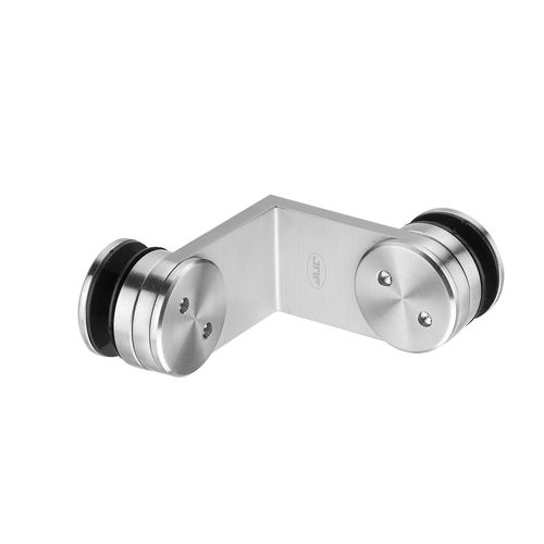 Pince à verre en acier inox - IN.75.001 - JNF - pour panneaux