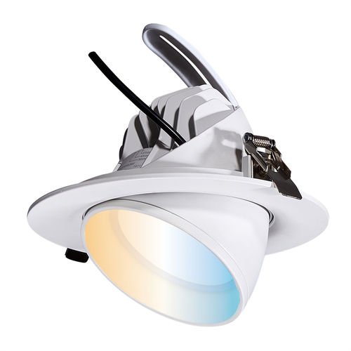 Downlight encastré - BOUTICA - Aurora Lighting - pour mur / à LED / rond