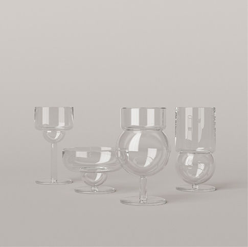 Verre à usage domestique - SFERICO - karakter - pour restaurant gastronomique