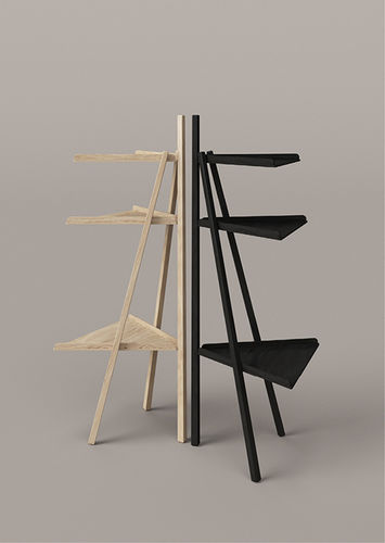 Étagère contemporaine - TRIO - karakter - en bois / par Achille Castiglioni