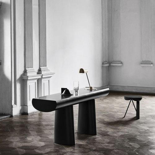 Console contemporaine - karakter - en Hi-macs® / avec piètement en Hi-macs® / sculpturale