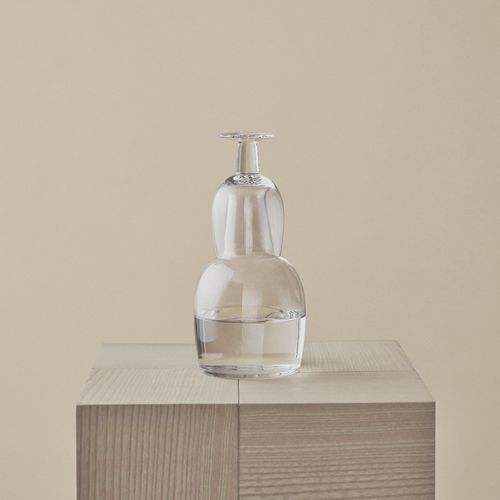 Carafe en verre soufflé - karakter - en cristal / professionnelle