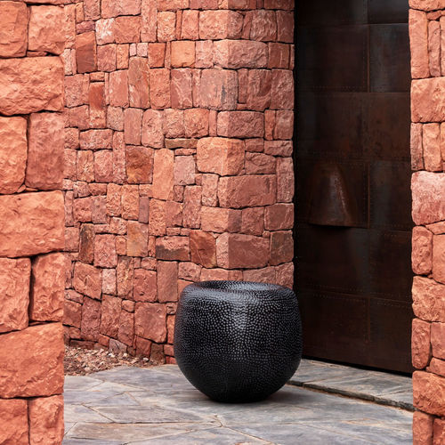 Pot de jardin en terracotta - BATUR - DOMANI - rond / ovale / résidentiel