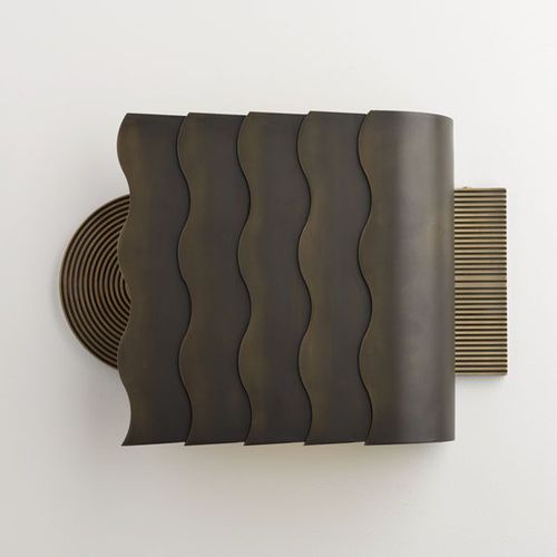 Applique murale Art Déco - SAL - TEKNA - d'intérieur / en laiton poli / à LED