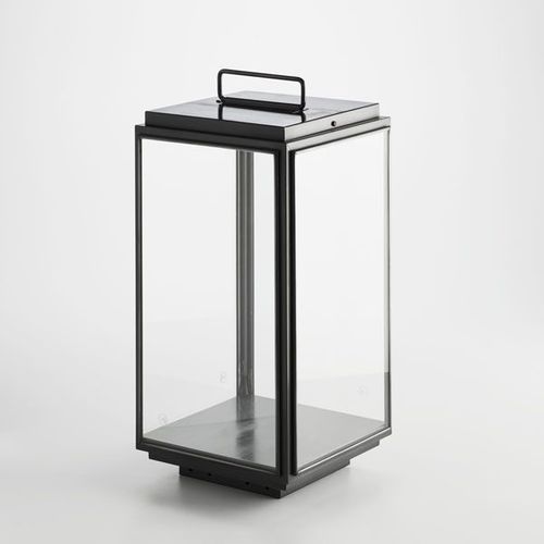 Lampe de sol - ILFORD - TEKNA - en laiton / en verre / classique