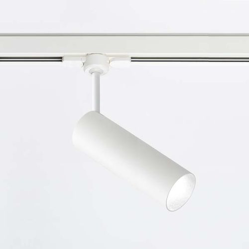 Éclairage sur rail à LED - FLATSPOT-6 - TEKNA - rond / en aluminium / professionnel