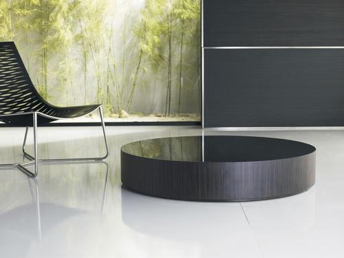 Table basse contemporaine - BERKELEY 12IN; BERKELEY 8IN - MODLOFT - en verre / ronde / résidentielle