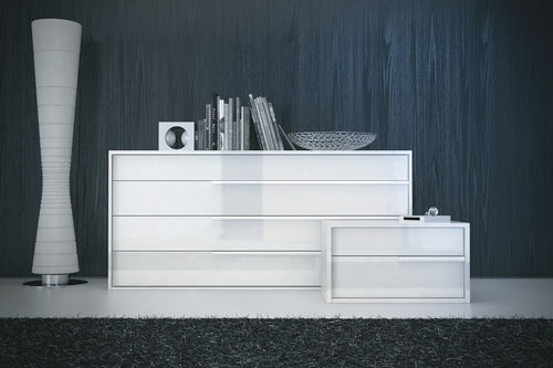 Commode contemporaine - JANE - MODLOFT - en bois / en bois laqué / non spécifié