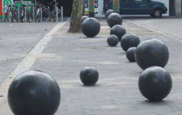 Borne anti-stationnement - ROUND - URBASTYLE - en béton