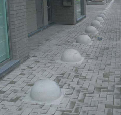 Borne anti-stationnement - SEMI - URBASTYLE - en pierre