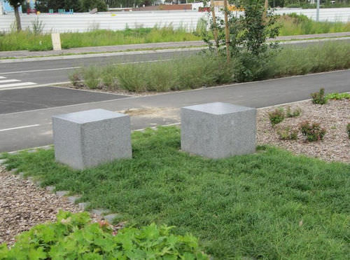 Pouf contemporain - MASSIVO - URBASTYLE - en béton / pour espace public