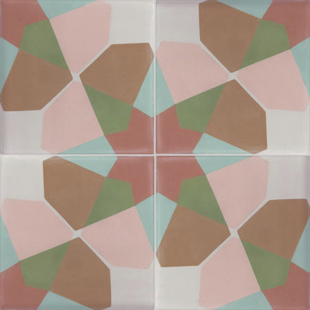 Carreau de ciment poli - SAGA - couleurs et matières - d'intérieur / de sol / mural