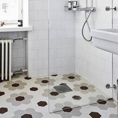 Carreau de ciment en ciment - TESS 33.10 - couleurs et matières - mat / d'intérieur / de salle de bain