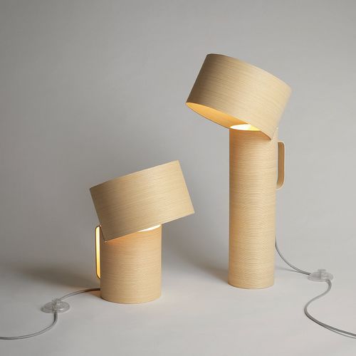 Lampe de table - CALA - Wep light - en placage de bois / design original / d'intérieur