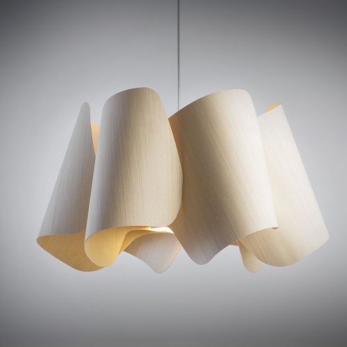Suspension - CAMILA - Wep light - en placage de bois / contemporaine / d'intérieur