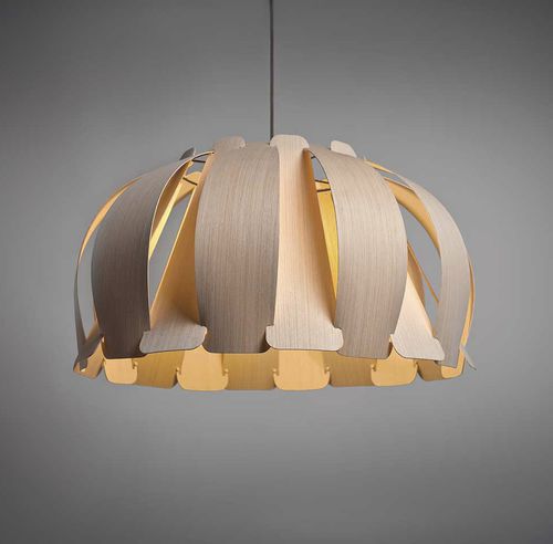 Suspension - ISABEL - Wep light - en placage de bois / design original / d'intérieur