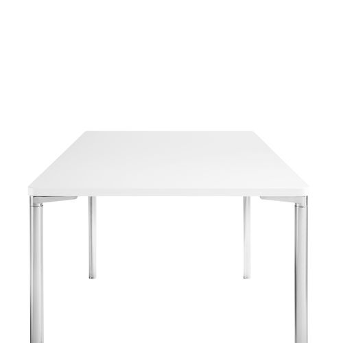 Table de conférence contemporaine - 12 SERIES - Engelbrechts - en aluminium / carrée / professionnelle