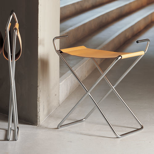 Chaise contemporaine - 901 - Engelbrechts - d'extérieur / d'intérieur / en cuir