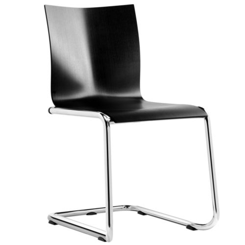 Chaise contemporaine - XL 130 - Engelbrechts - d'intérieur / en chrome / avec piètement en métal